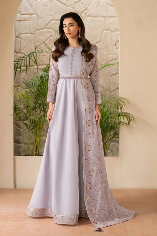 Alizeh Ready to wear Lilac Chiffon – view 1 – Poshaq