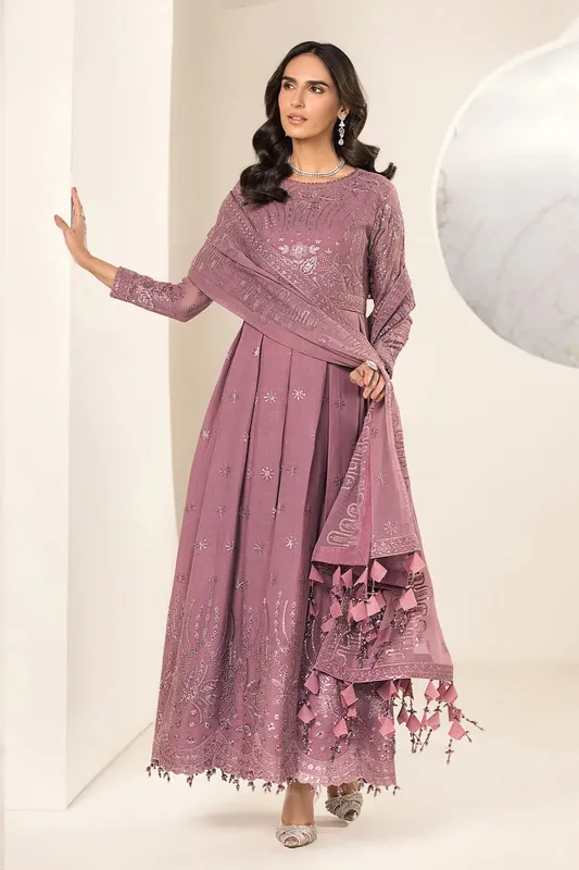 Alizeh Formals Collection Pink Chiffon – view 1 – Poshaq