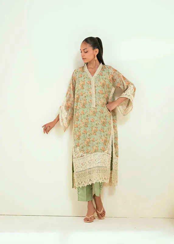 Dhanak Signature Pret Mint Green – view 1 – Poshaq