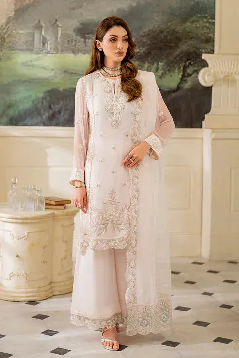 Declare Chiffon Luxe Pink Raw Silk – view 1 – Poshaq