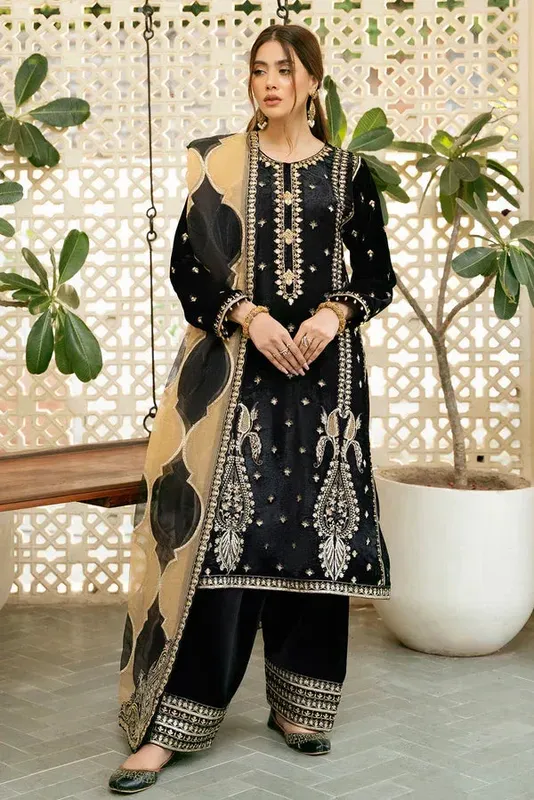 Declare Velvet Collection 24 Organza – view 1 – Poshaq