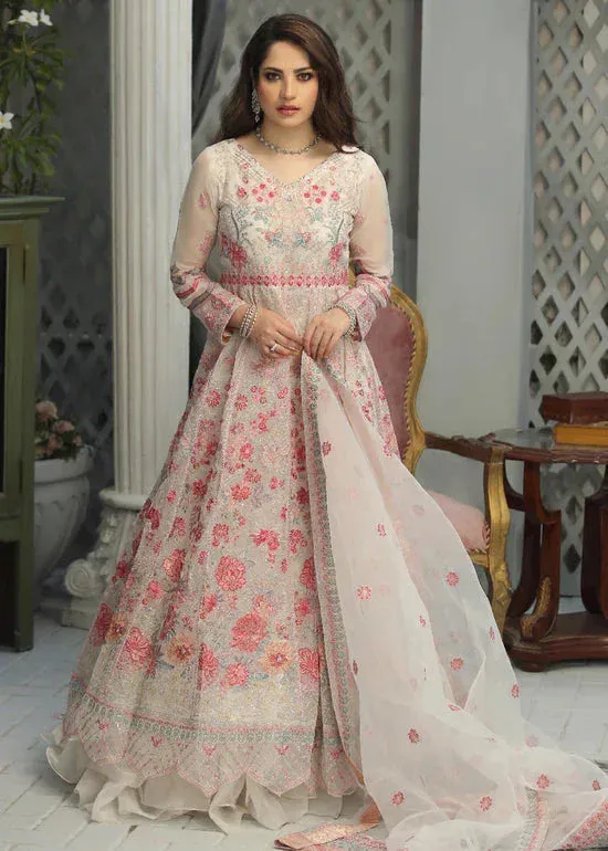 Daud Abbas Formals Collection White Organza – view 1 – Poshaq