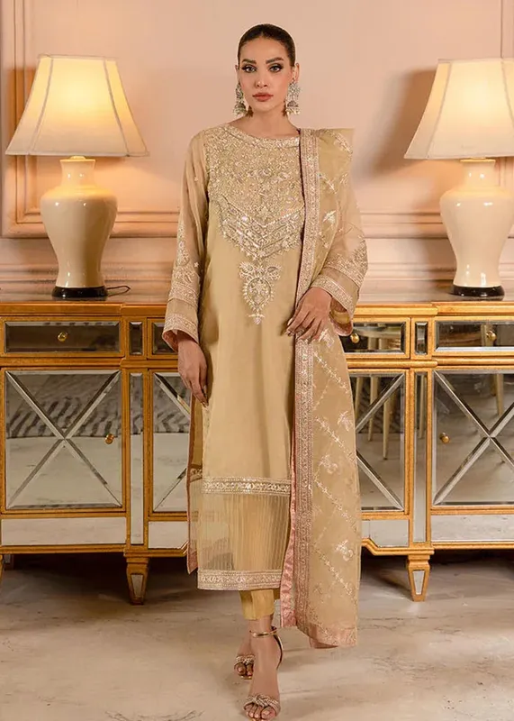 Daud Abbas Formals Collection Organza – view 1 – Poshaq