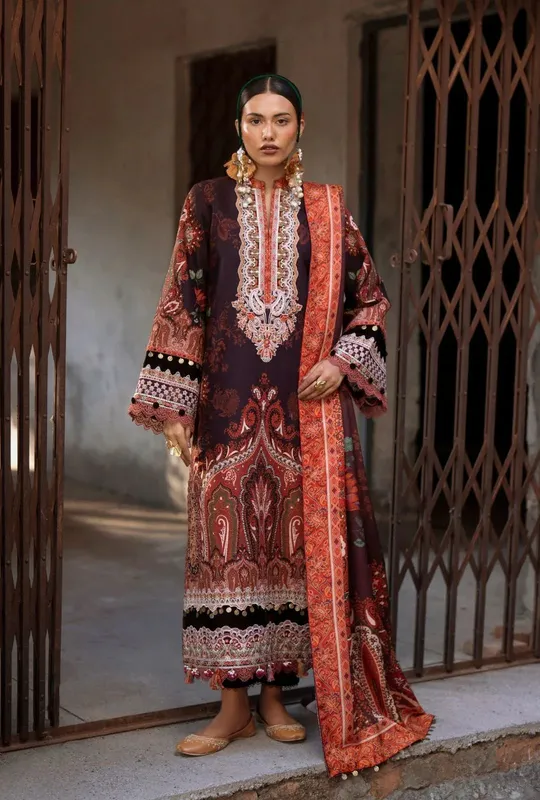 AJR Couture Sard Sham Chocolate Brown Linen – view 1 – Poshaq