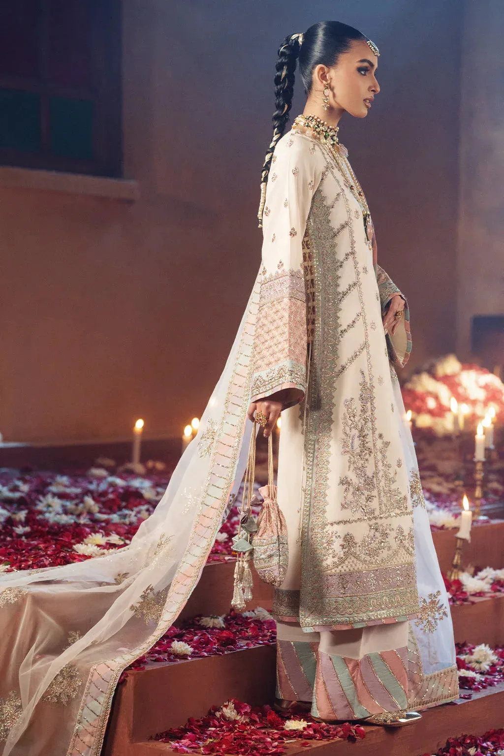 AJR Couture The Silk Edition 25 Off White Raw Silk – view 5 – Poshaq