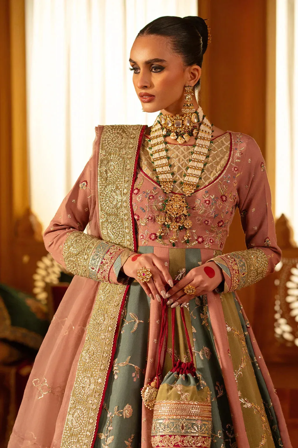 AJR Couture The Silk Edition 25 Multi Raw Silk – view 2 – Poshaq