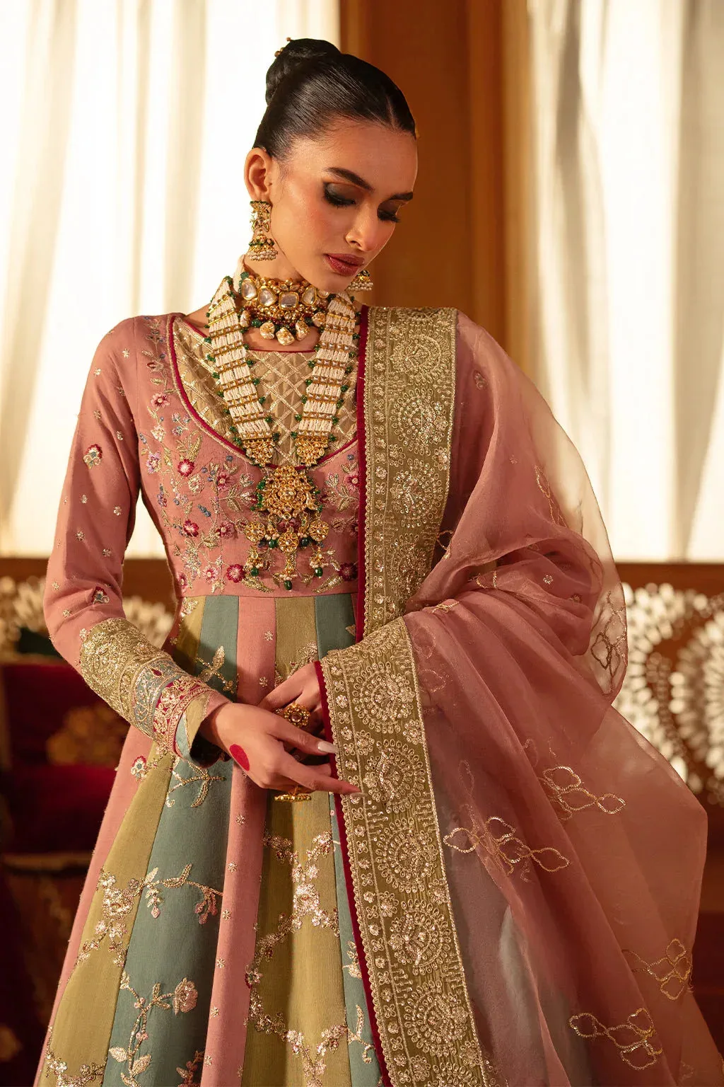 AJR Couture The Silk Edition 25 Multi Raw Silk – view 3 – Poshaq