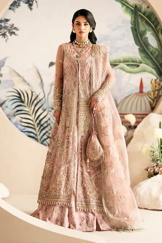 AJR Couture Festive Formals 24 Pink Organza – view 1 – Poshaq