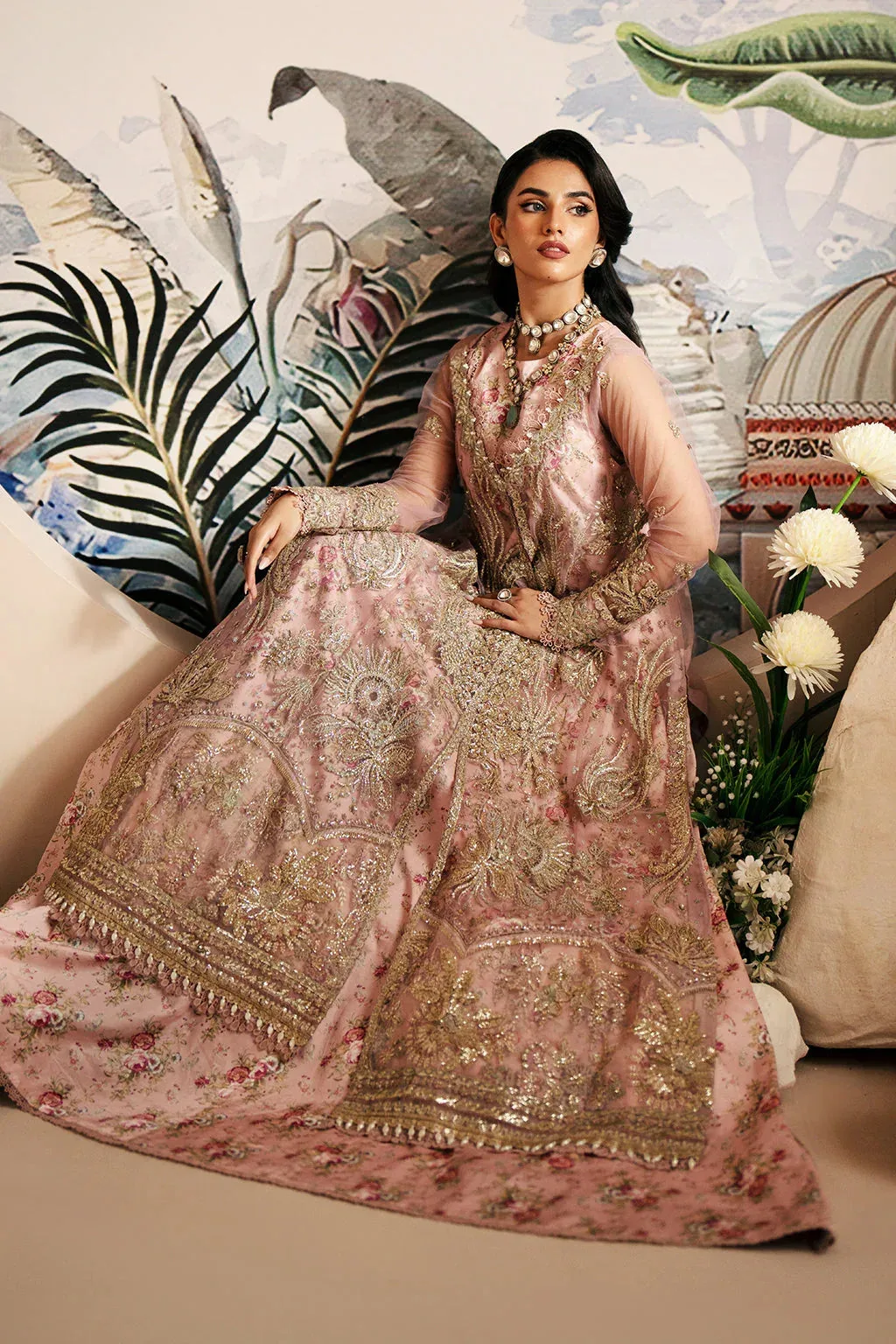 AJR Couture Festive Formals 24 Pink Organza – view 5 – Poshaq