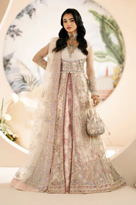 AJR Couture Festive Formals 24 Off White Organza – view 1 – Poshaq