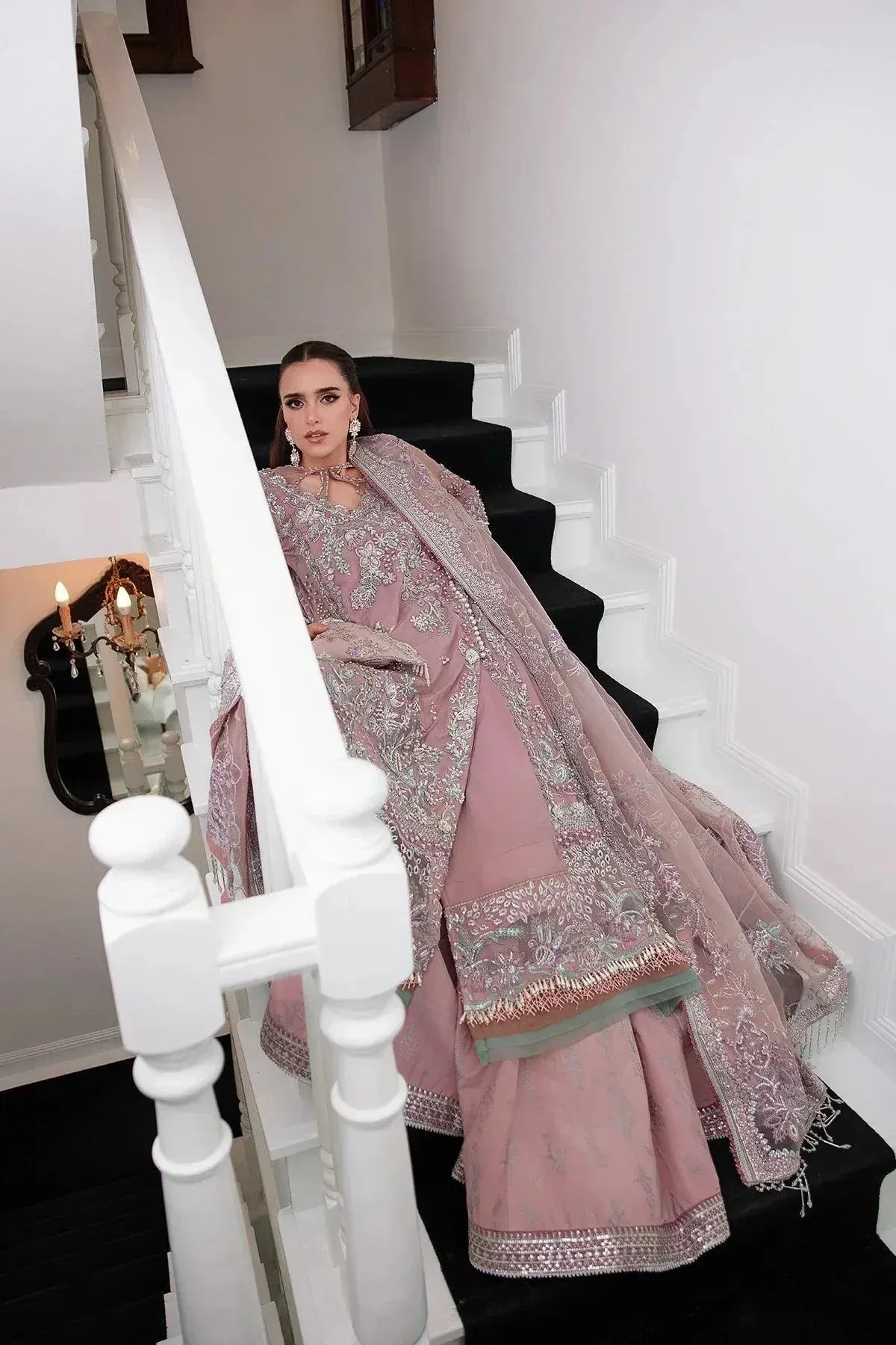 AJR Couture Alif Luxury Wedding Formals 23 Plum Raw Silk – view 5 – Poshaq