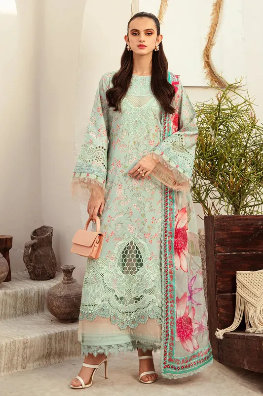 AJR Couture Alif Affordable Lawn 24 Cambric – view 1 – Poshaq