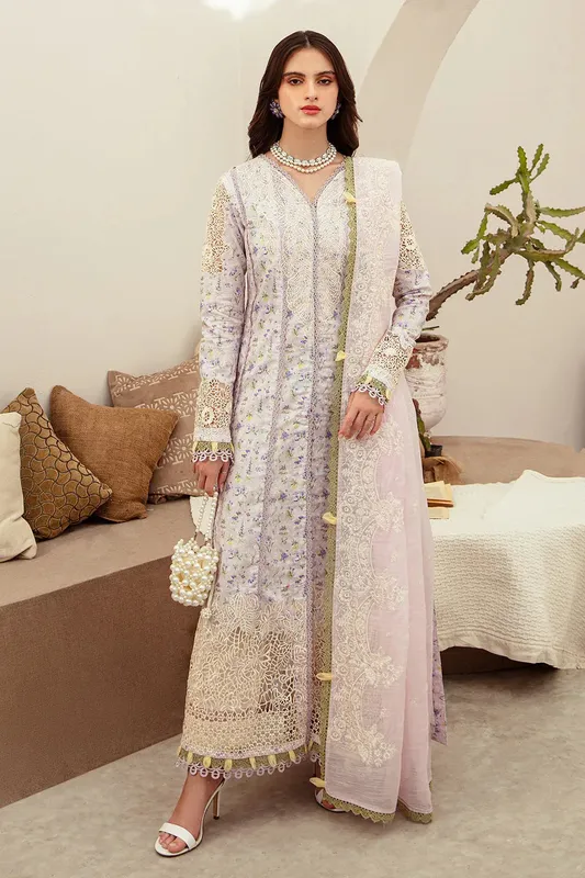AJR Couture Alif Affordable Lawn 24 Grey Cambric – view 1 – Poshaq