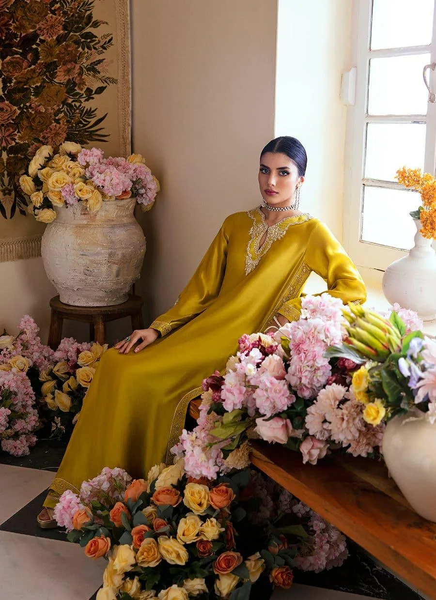 Farah Talib Aziz Mayna Festive Luxe Silk – view 5 – Poshaq