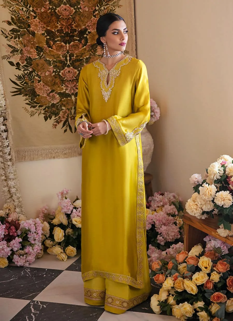 Farah Talib Aziz Mayna Festive Luxe Silk – view 6 – Poshaq