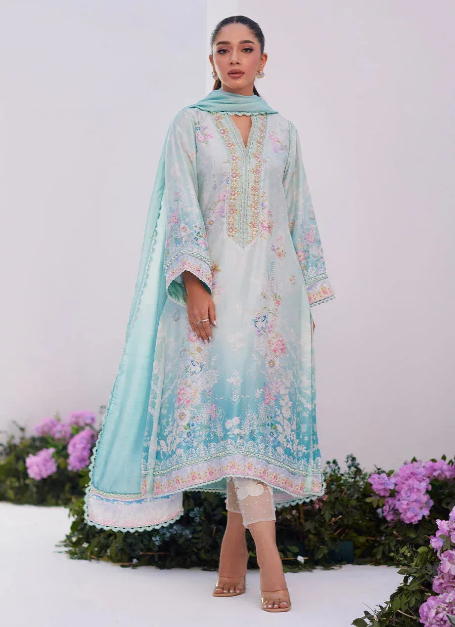Farah Talib Aziz Zaza Prints 24 Raw Silk – view 1 – Poshaq