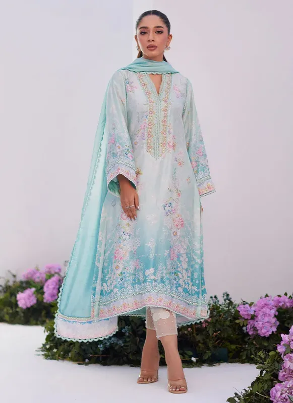Farah Talib Aziz Zaza Prints 24 Raw Silk – view 1 – Poshaq