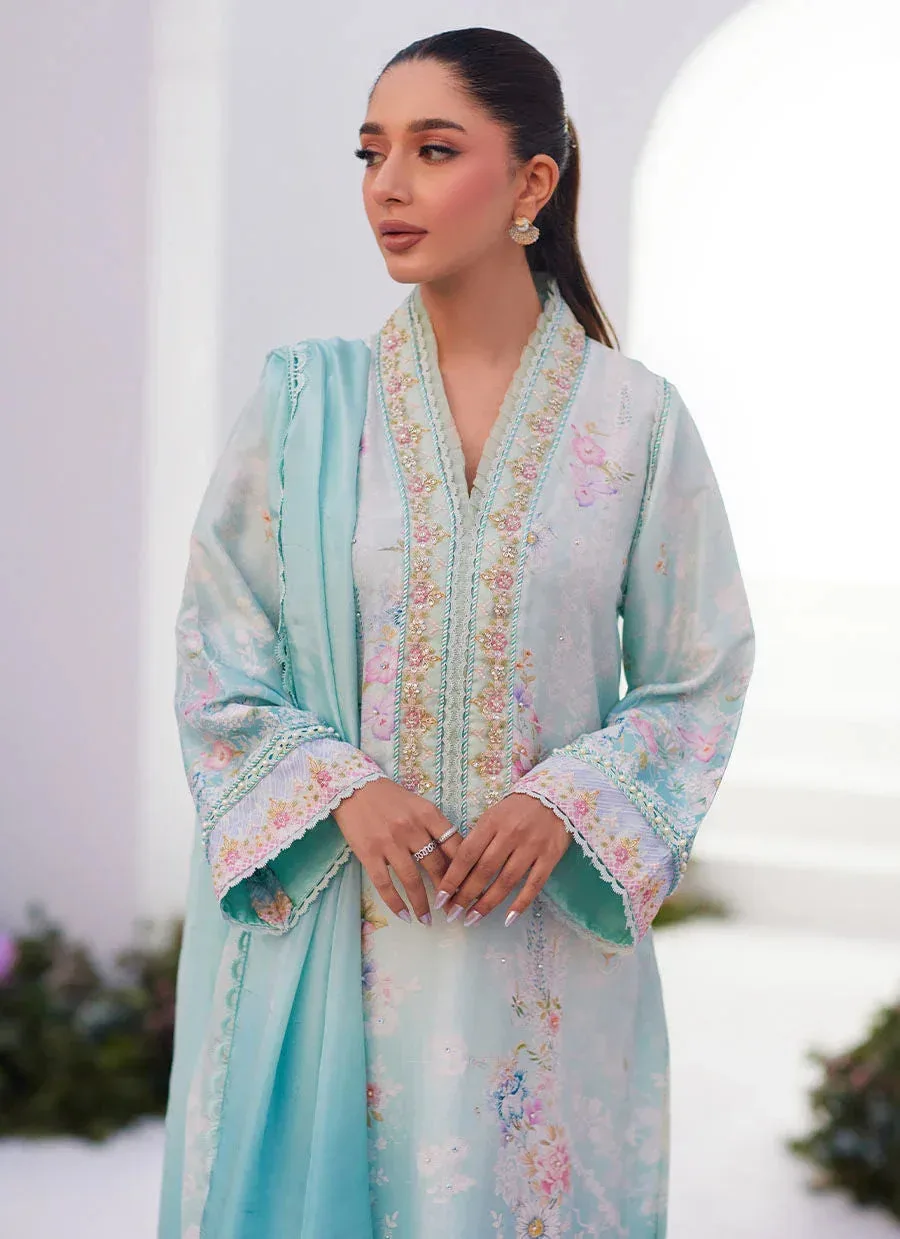 Farah Talib Aziz Zaza Prints 24 Raw Silk – view 7 – Poshaq