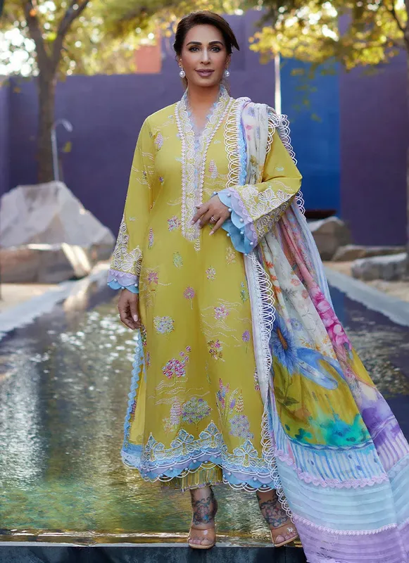 Farah Talib Aziz Suay Lawn 24 Jacquard – view 1 – Poshaq