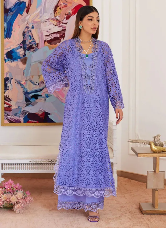 Farah Talib Aziz Luna Eid Collection 24 Raw Silk – view 1 – Poshaq