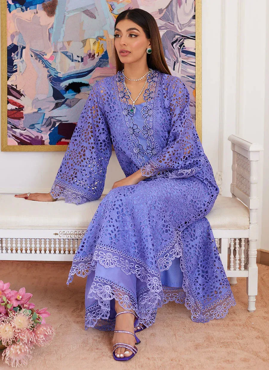Farah Talib Aziz Luna Eid Collection 24 Raw Silk – view 3 – Poshaq