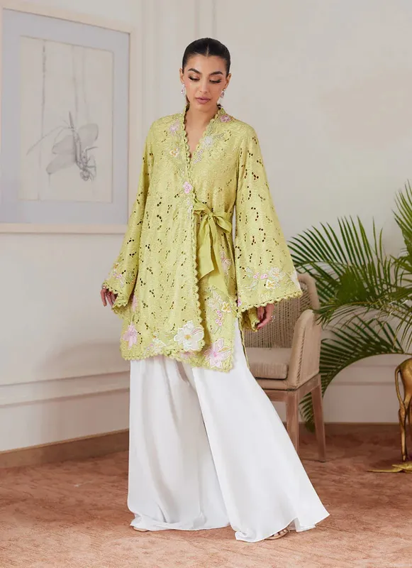 Farah Talib Aziz Luna Eid Collection 24 Raw Silk – view 1 – Poshaq