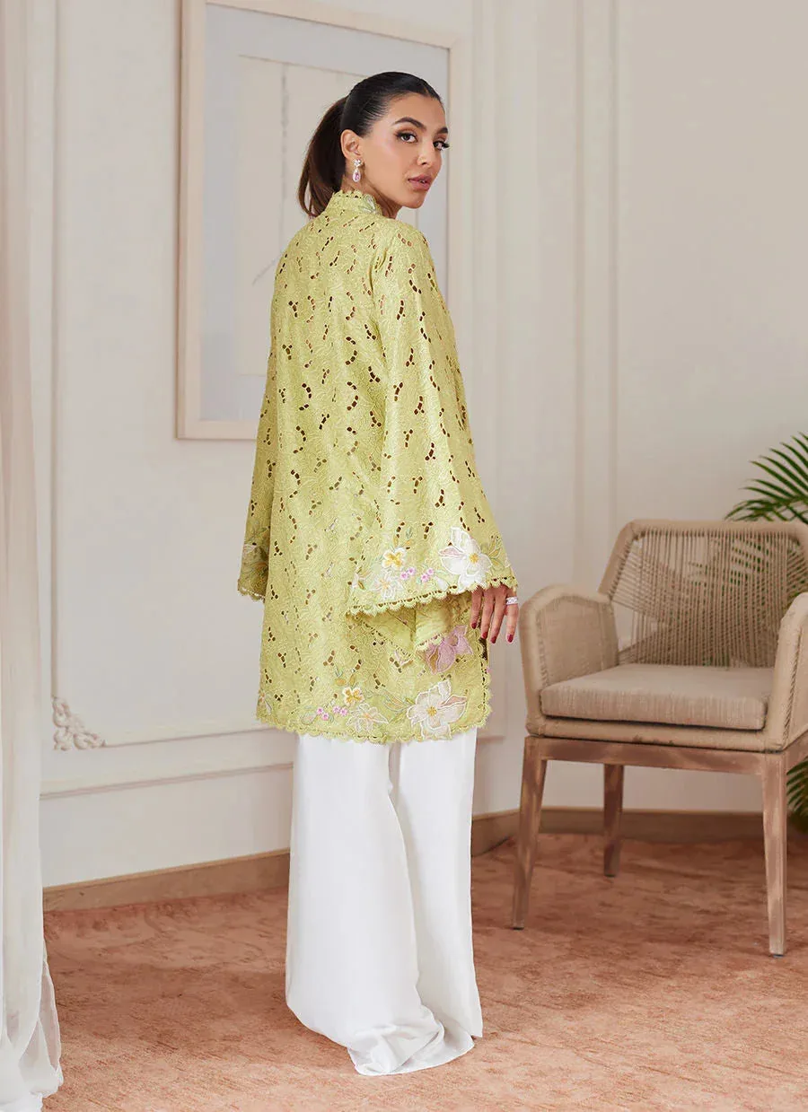 Farah Talib Aziz Luna Eid Collection 24 Raw Silk – view 2 – Poshaq