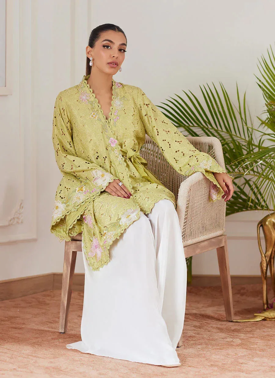 Farah Talib Aziz Luna Eid Collection 24 Raw Silk – view 5 – Poshaq