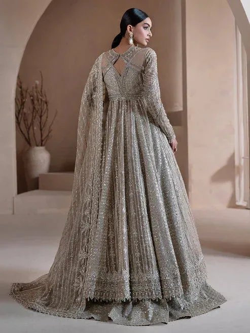 Epoque Reve Luxury Formals Greenish Grey – view 2 – Poshaq