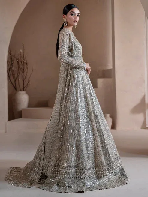 Epoque Reve Luxury Formals Greenish Grey – view 5 – Poshaq