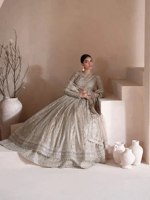 Epoque Reve Luxury Formals Greenish Grey – view 6 – Poshaq