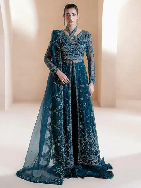Epoque Reve Luxury Formals Teal Blue – view 1 – Poshaq