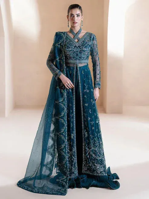 Epoque Reve Luxury Formals Teal Blue – view 1 – Poshaq