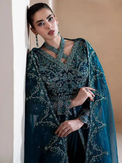Epoque Reve Luxury Formals Teal Blue – view 4 – Poshaq