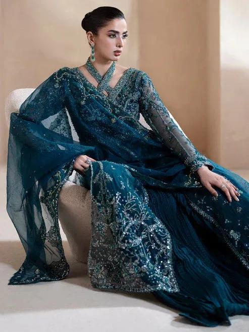Epoque Reve Luxury Formals Teal Blue – view 6 – Poshaq