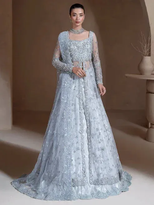 Epoque Reve Luxury Formals Powder Blue – view 1 – Poshaq