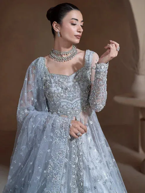 Epoque Reve Luxury Formals Powder Blue – view 4 – Poshaq