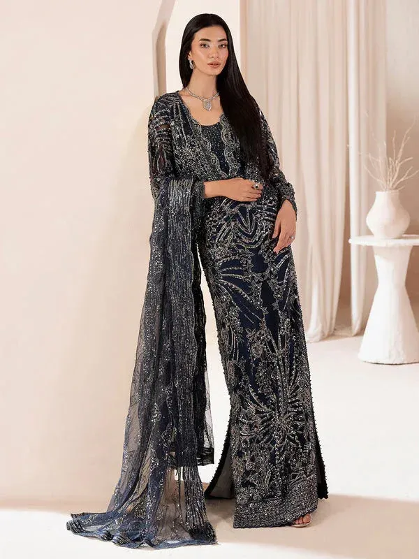 Epoque Reve Luxury Formals Midnight Blue – view 1 – Poshaq