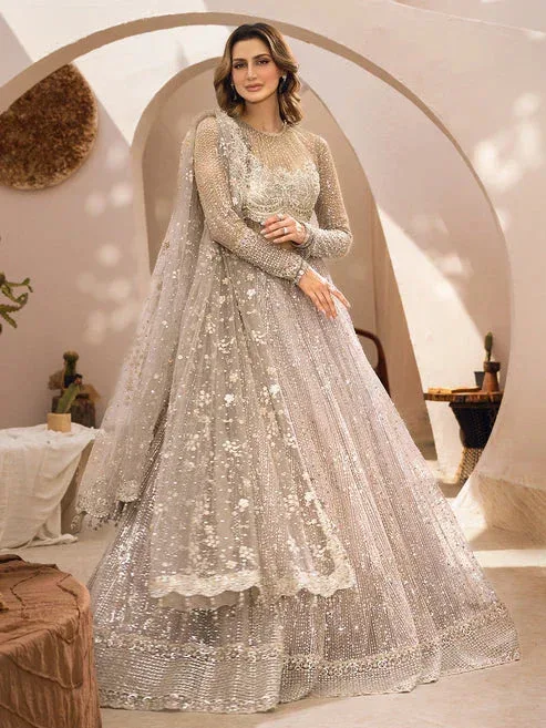 Epoque Le Tresor Luxury Pret Silver Organza – view 5 – Poshaq