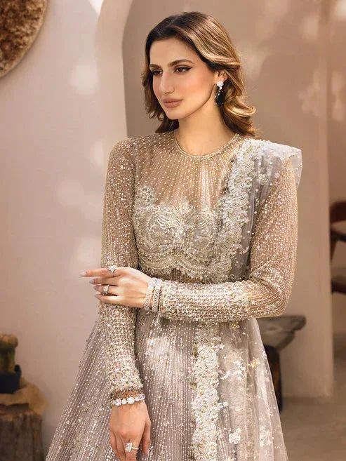 Epoque Le Tresor Luxury Pret Silver Organza – view 9 – Poshaq