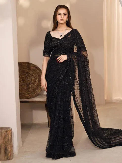 Epoque Le Tresor Luxury Pret Black Net – view 1 – Poshaq