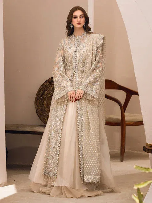 Epoque Le Tresor Luxury Pret Green Raw Silk – view 8 – Poshaq