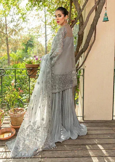 Epoque Lueur Formals 22 Grey Raw Silk – view 2 – Poshaq