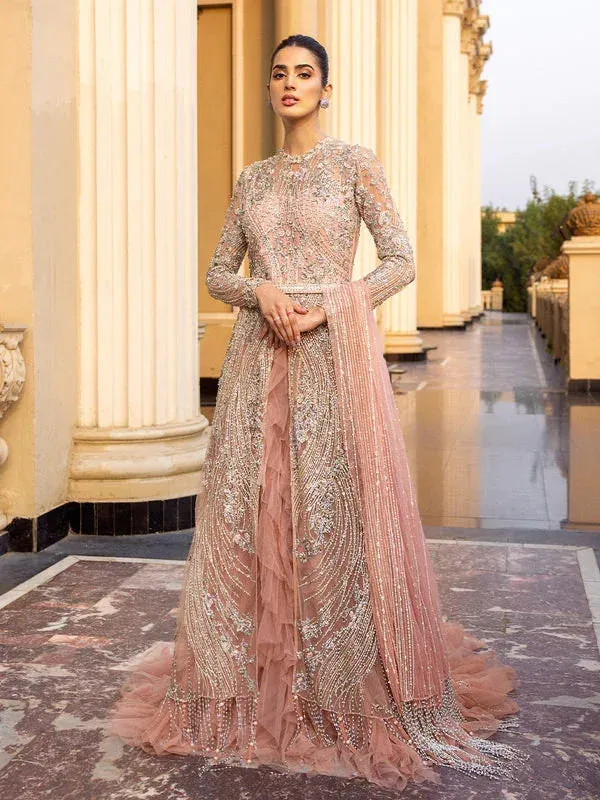 Epoque Reverie Bridals Pink Organza – view 1 – Poshaq