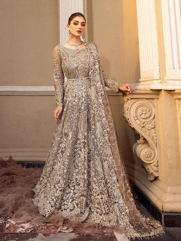 Epoque Reverie Bridals Peach Net – view 1 – Poshaq