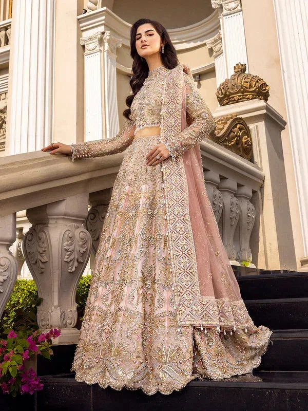 Epoque Reverie Bridals Pink Net – view 1 – Poshaq