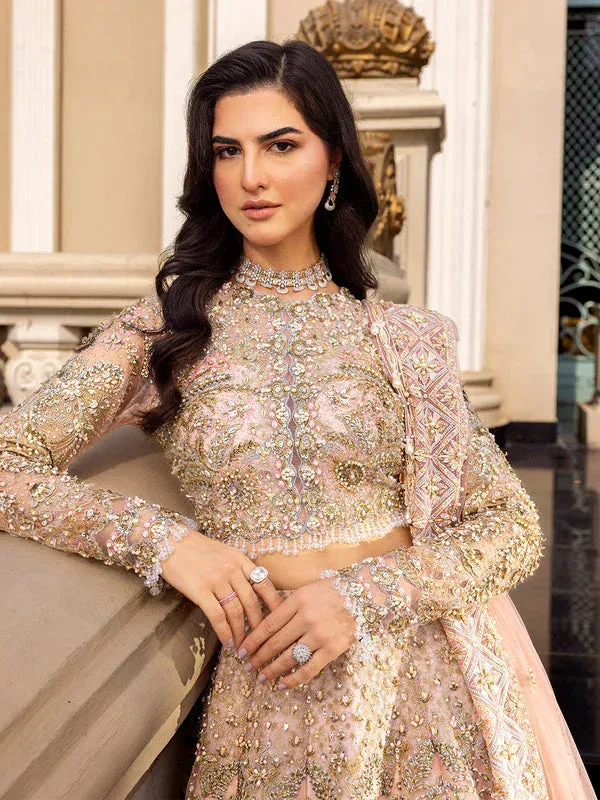 Epoque Reverie Bridals Pink Net – view 2 – Poshaq