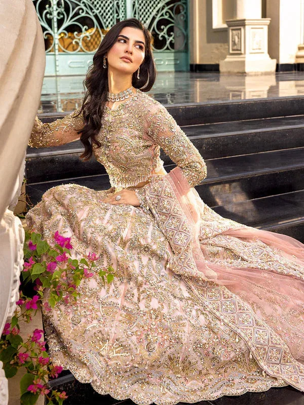 Epoque Reverie Bridals Pink Net – view 4 – Poshaq