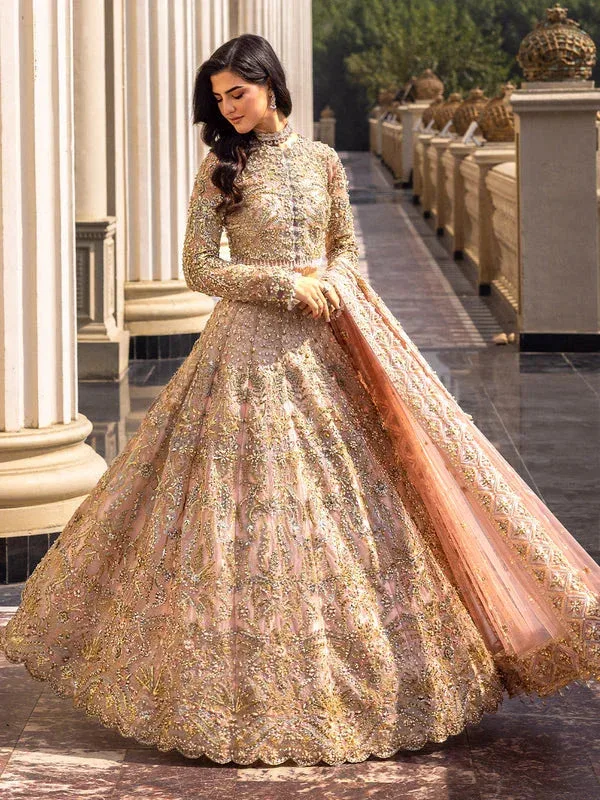 Epoque Reverie Bridals Pink Net – view 6 – Poshaq