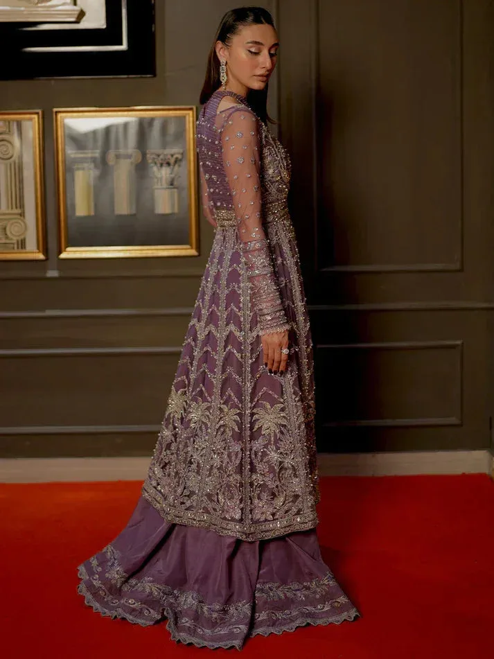 Epoque Avanti Wedding Formals Plum Raw Silk – view 3 – Poshaq